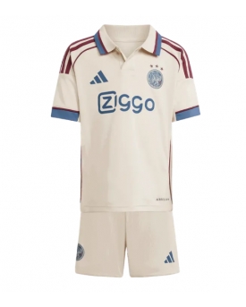 Billige Fotballdrakt Ajax Replika Tredjedraktsett Barn 2025-26 Kortermet (med bukser)